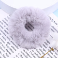 Wholesale Autumn Winter New Style Hair Elastic Band Hair Tie Custom Luxury Fur Cute Scrunchies